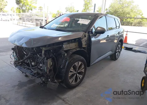 2021 Nissan Rogue Sv Fwd z USA, uszkodzony, nr VIN 5N1AT3BA1MC713833